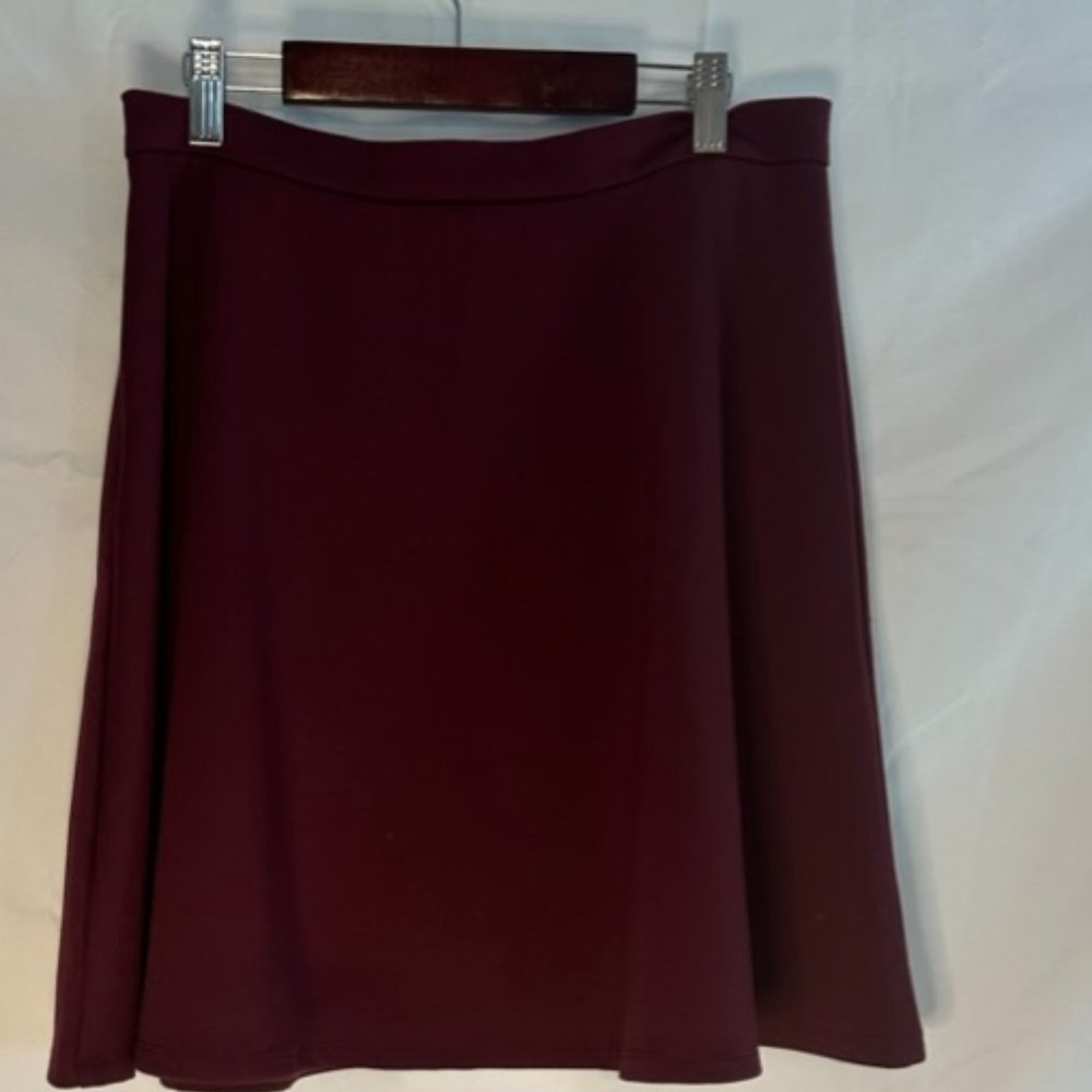 Gap Maroon A line Skirt